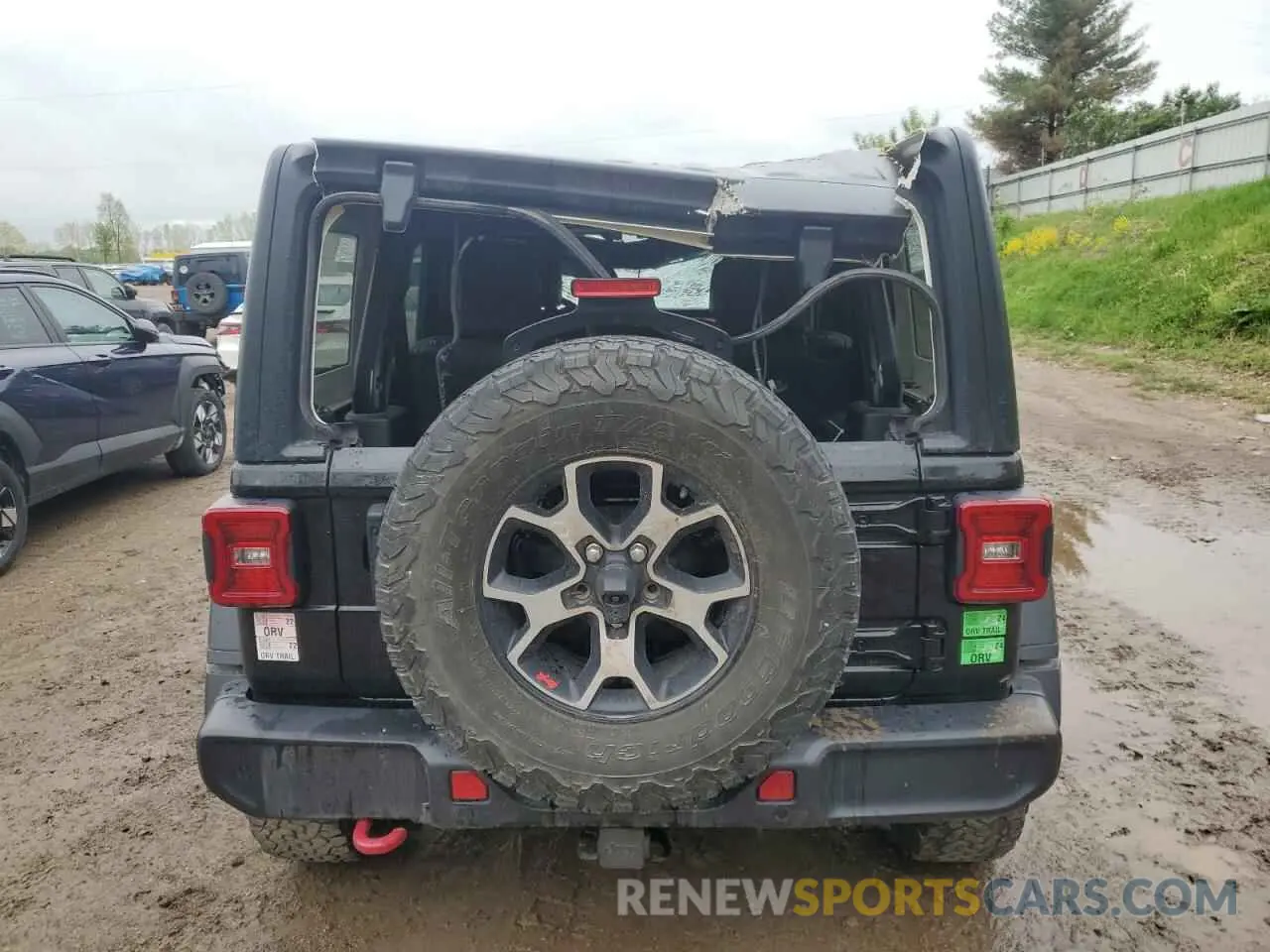 6 Photograph of a damaged car 1C4HJXFNXMW612186 JEEP WRANGLER 2021