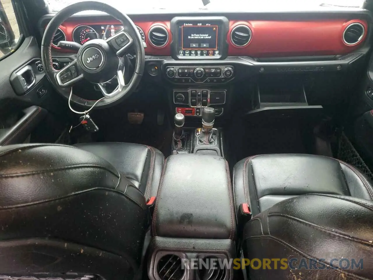 8 Photograph of a damaged car 1C4HJXFNXMW612186 JEEP WRANGLER 2021