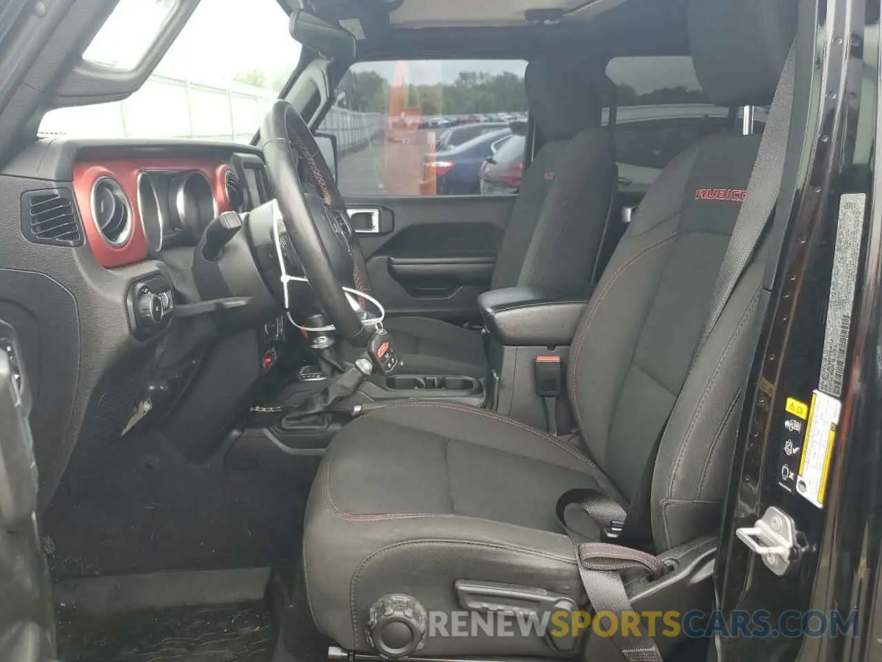 7 Photograph of a damaged car 1C4HJXFNXMW650114 JEEP WRANGLER 2021