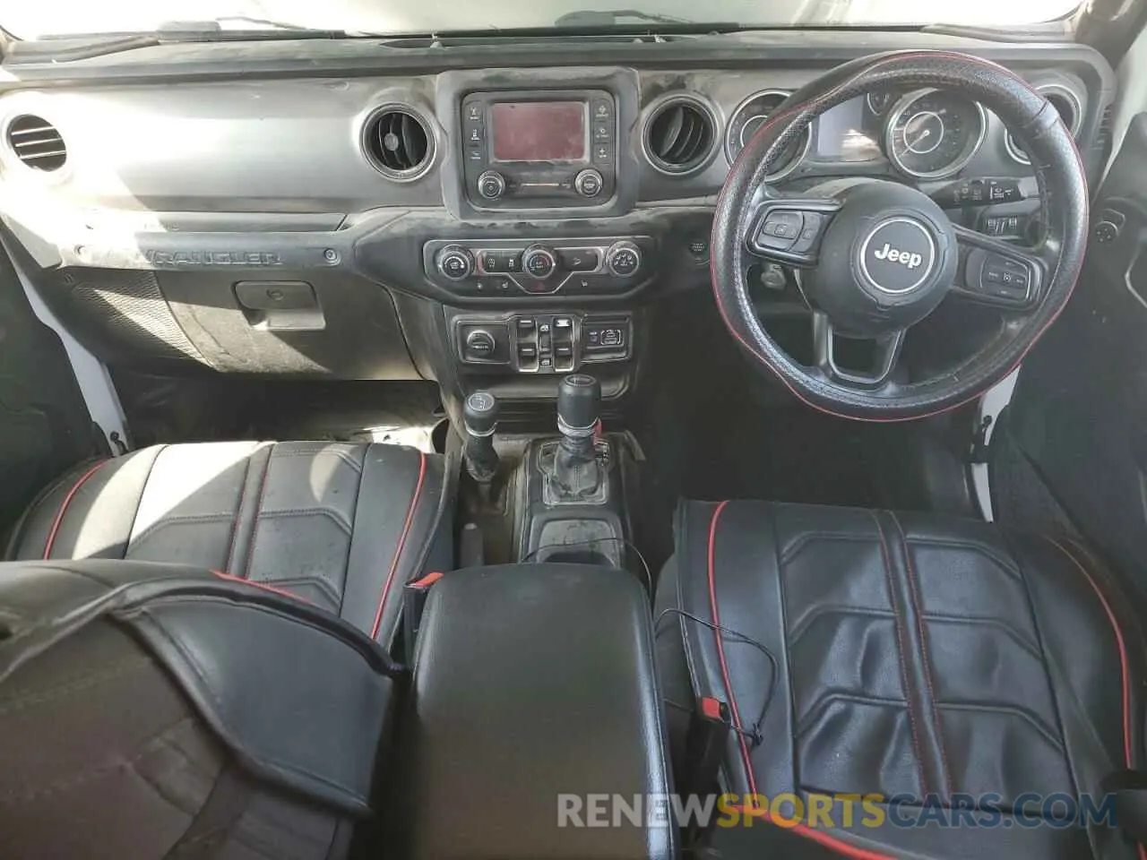 8 Photograph of a damaged car 1C4HJXKN0MW658440 JEEP WRANGLER 2021