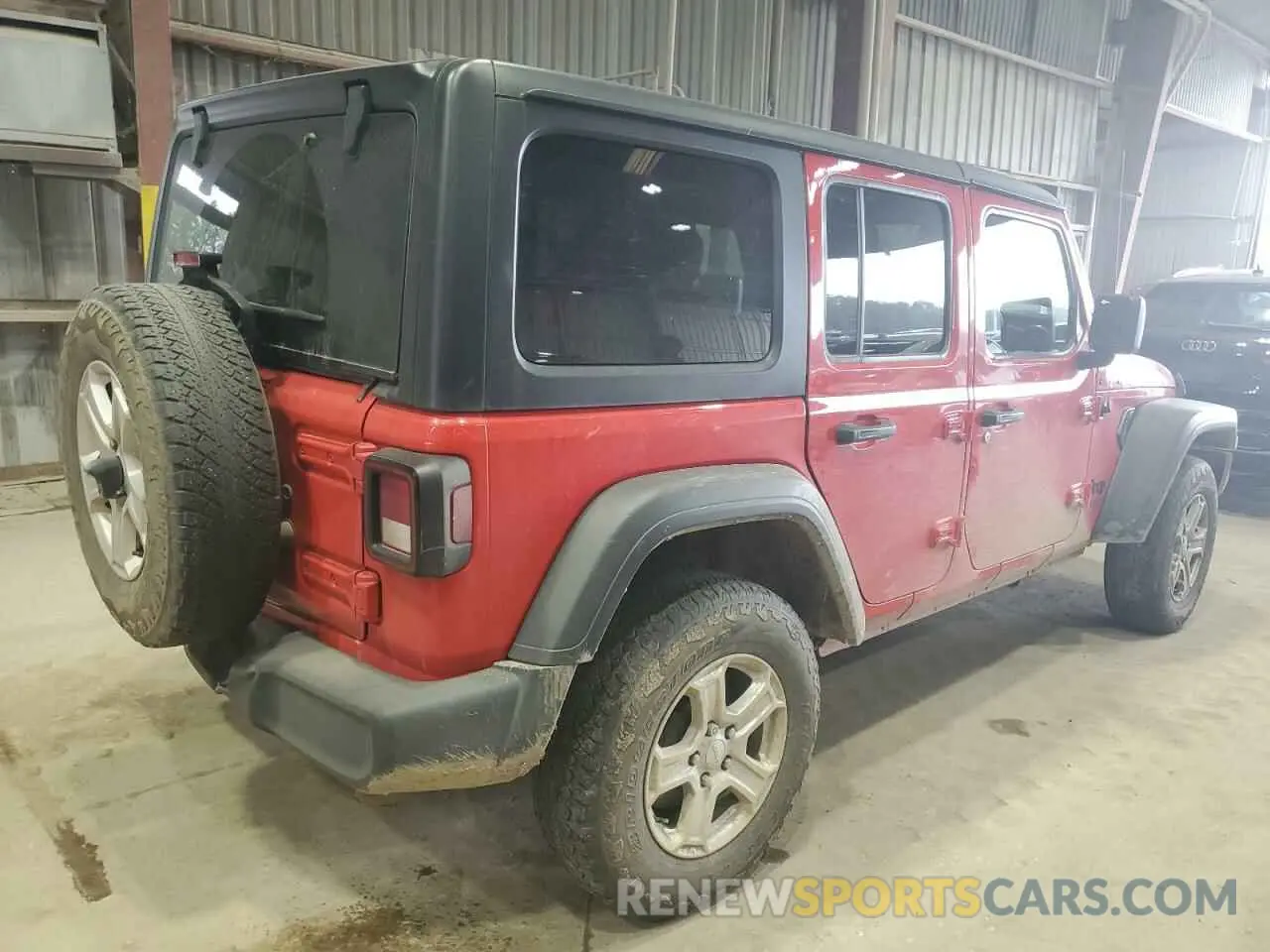 3 Photograph of a damaged car 1C4HJXKN0MW698193 JEEP WRANGLER 2021
