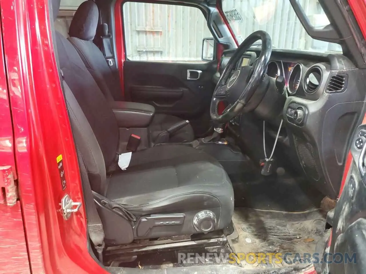 7 Photograph of a damaged car 1C4HJXKN0MW698193 JEEP WRANGLER 2021
