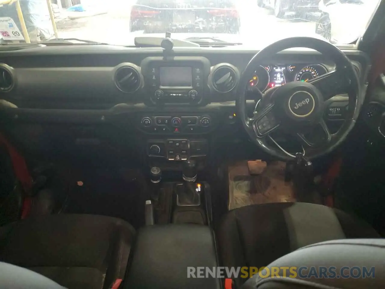 8 Photograph of a damaged car 1C4HJXKN0MW698193 JEEP WRANGLER 2021