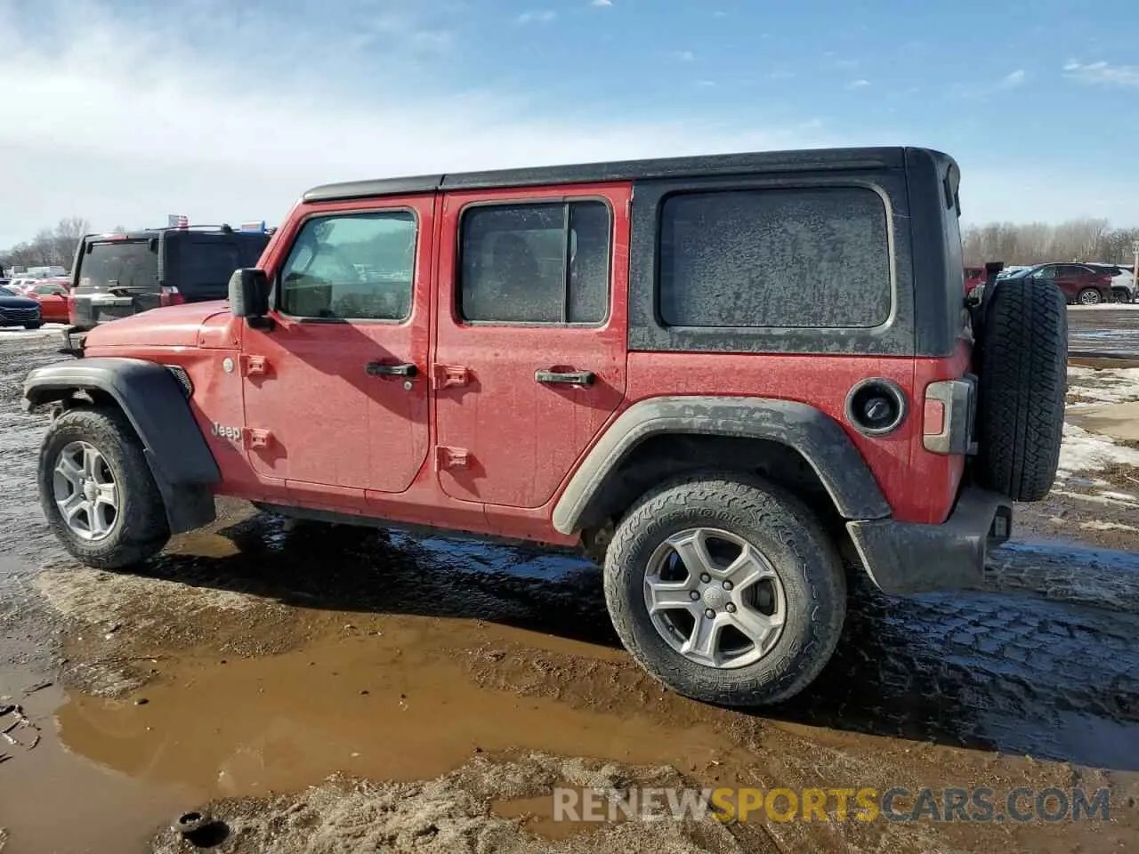 2 Photograph of a damaged car 1C4HJXKN2MW640909 JEEP WRANGLER 2021