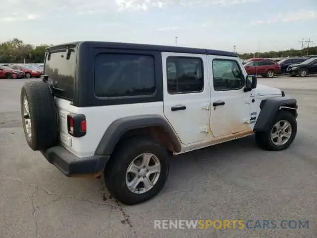 3 Photograph of a damaged car 1C4HJXKN9MW672885 JEEP WRANGLER 2021