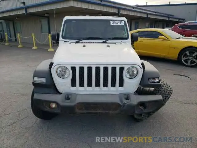 5 Photograph of a damaged car 1C4HJXKN9MW672885 JEEP WRANGLER 2021