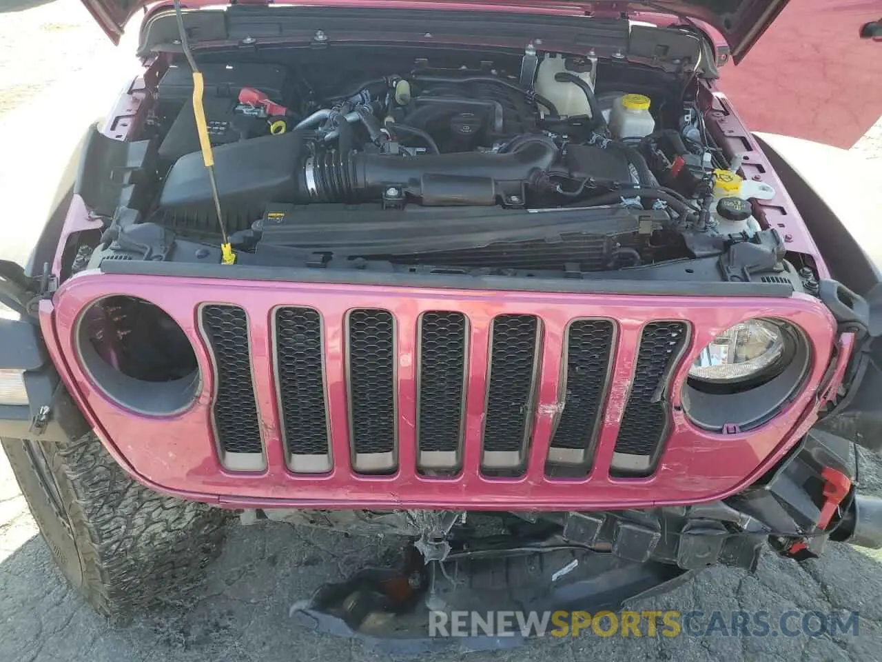 13 Photograph of a damaged car 1C4JJXFG2MW854005 JEEP WRANGLER 2021