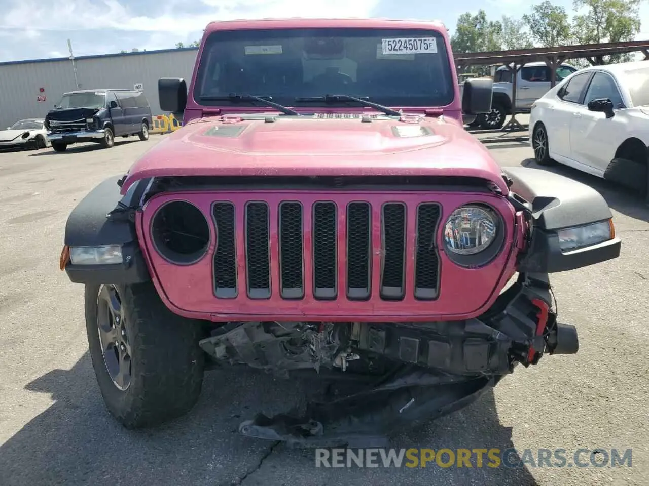 5 Photograph of a damaged car 1C4JJXFG2MW854005 JEEP WRANGLER 2021