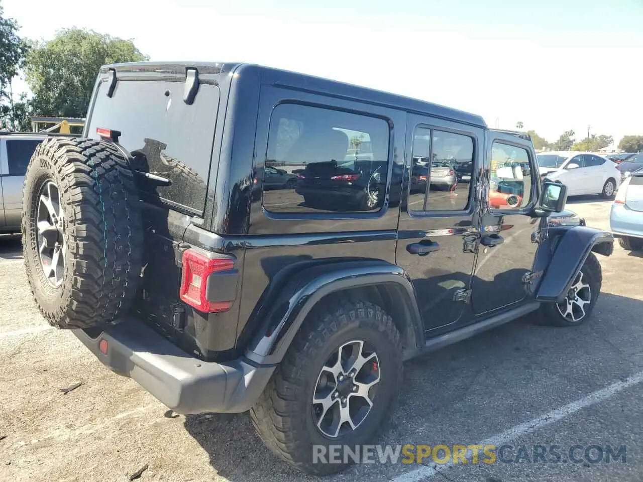3 Photograph of a damaged car 1C4JJXFM0MW528029 JEEP WRANGLER 2021
