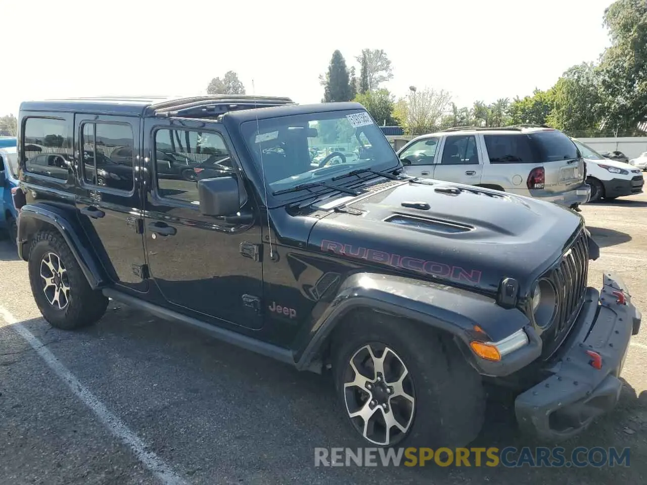 4 Photograph of a damaged car 1C4JJXFM0MW528029 JEEP WRANGLER 2021
