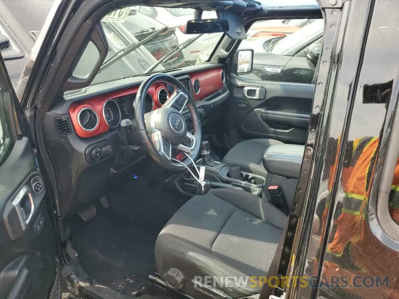 7 Photograph of a damaged car 1C4JJXFM0MW528029 JEEP WRANGLER 2021