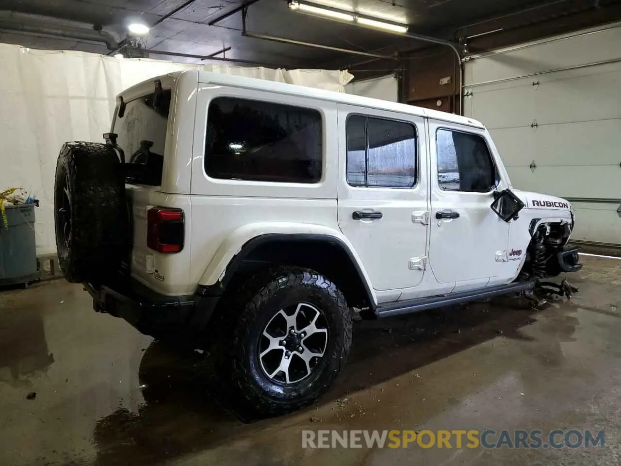 3 Photograph of a damaged car 1C4JJXFM2MW633915 JEEP WRANGLER 2021