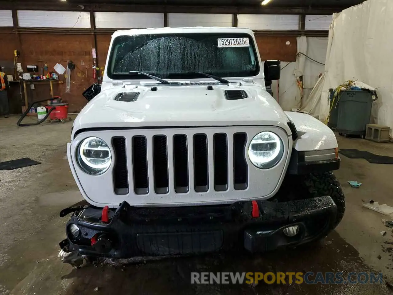 5 Photograph of a damaged car 1C4JJXFM2MW633915 JEEP WRANGLER 2021