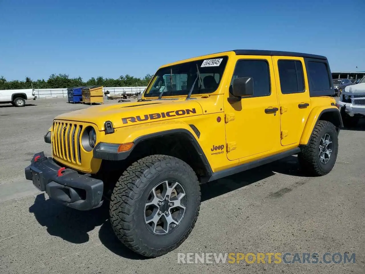 1 Photograph of a damaged car 1C4JJXFM3MW562661 JEEP WRANGLER 2021
