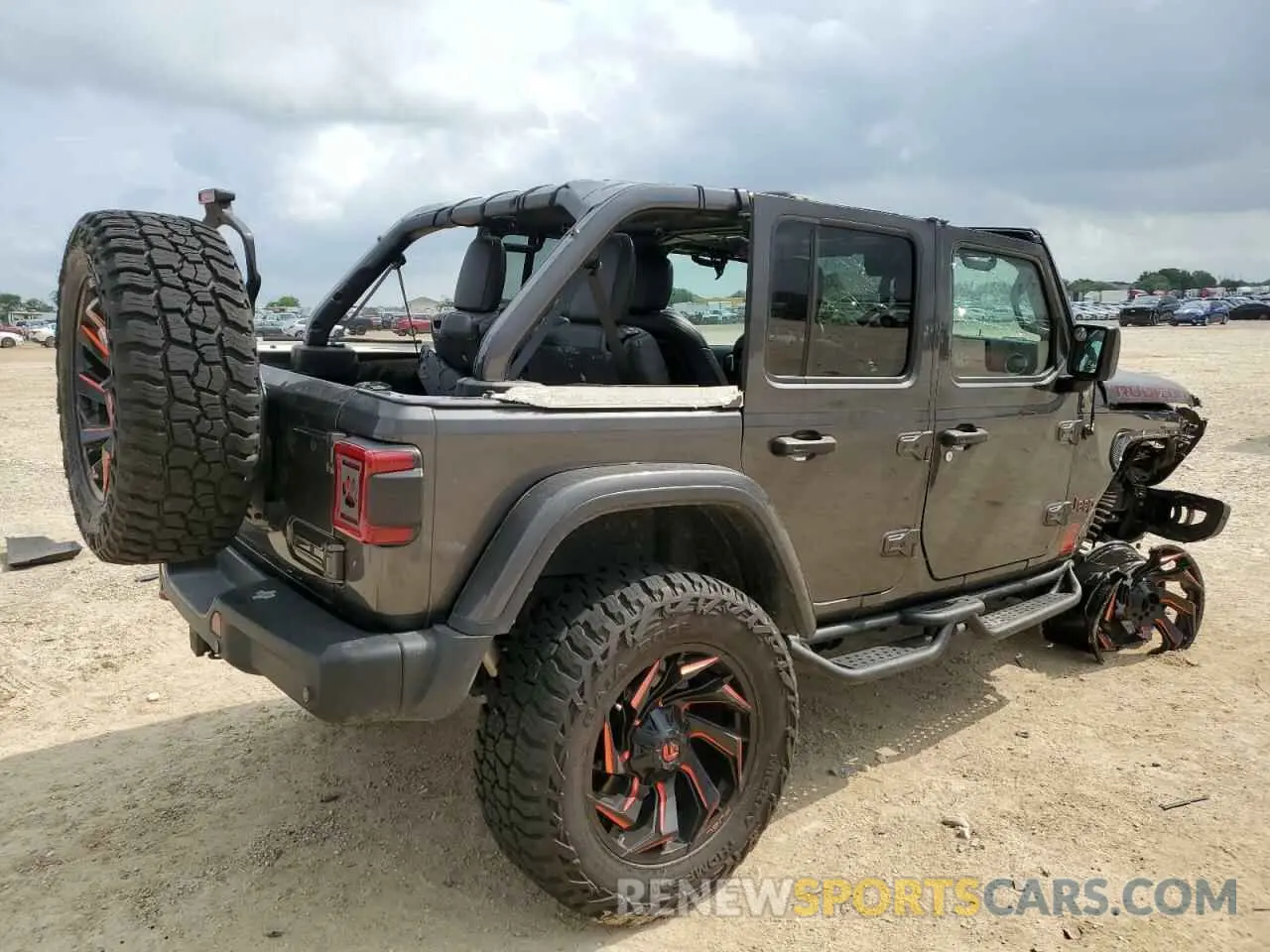 3 Photograph of a damaged car 1C4JJXFM9MW533925 JEEP WRANGLER 2021