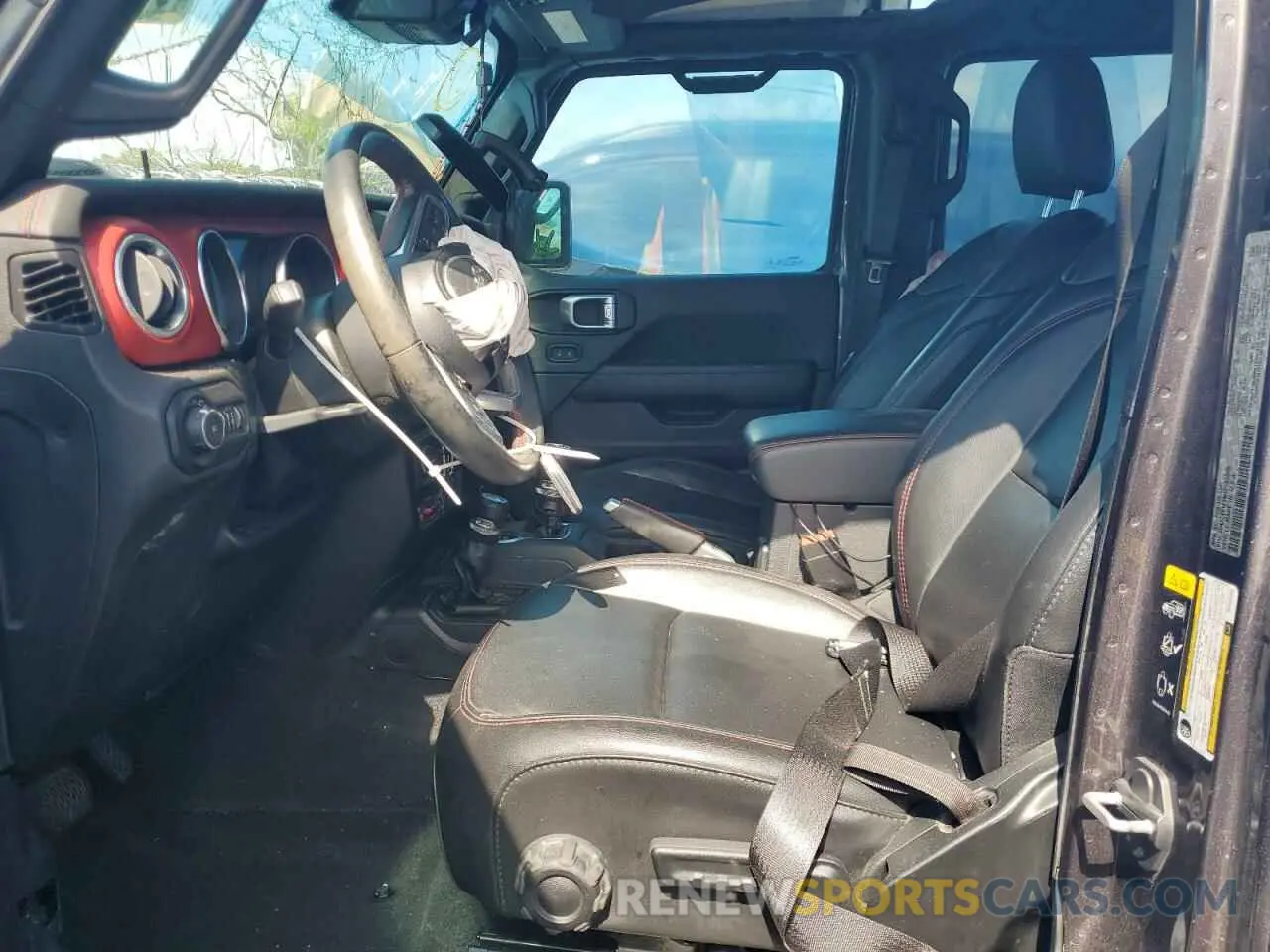 7 Photograph of a damaged car 1C4JJXFM9MW533925 JEEP WRANGLER 2021