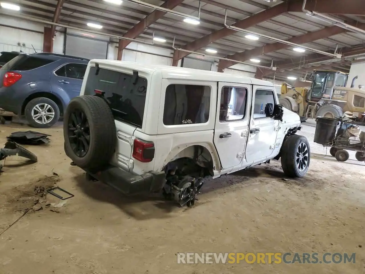 3 Photograph of a damaged car 1C4JJXP61MW868399 JEEP WRANGLER 2021