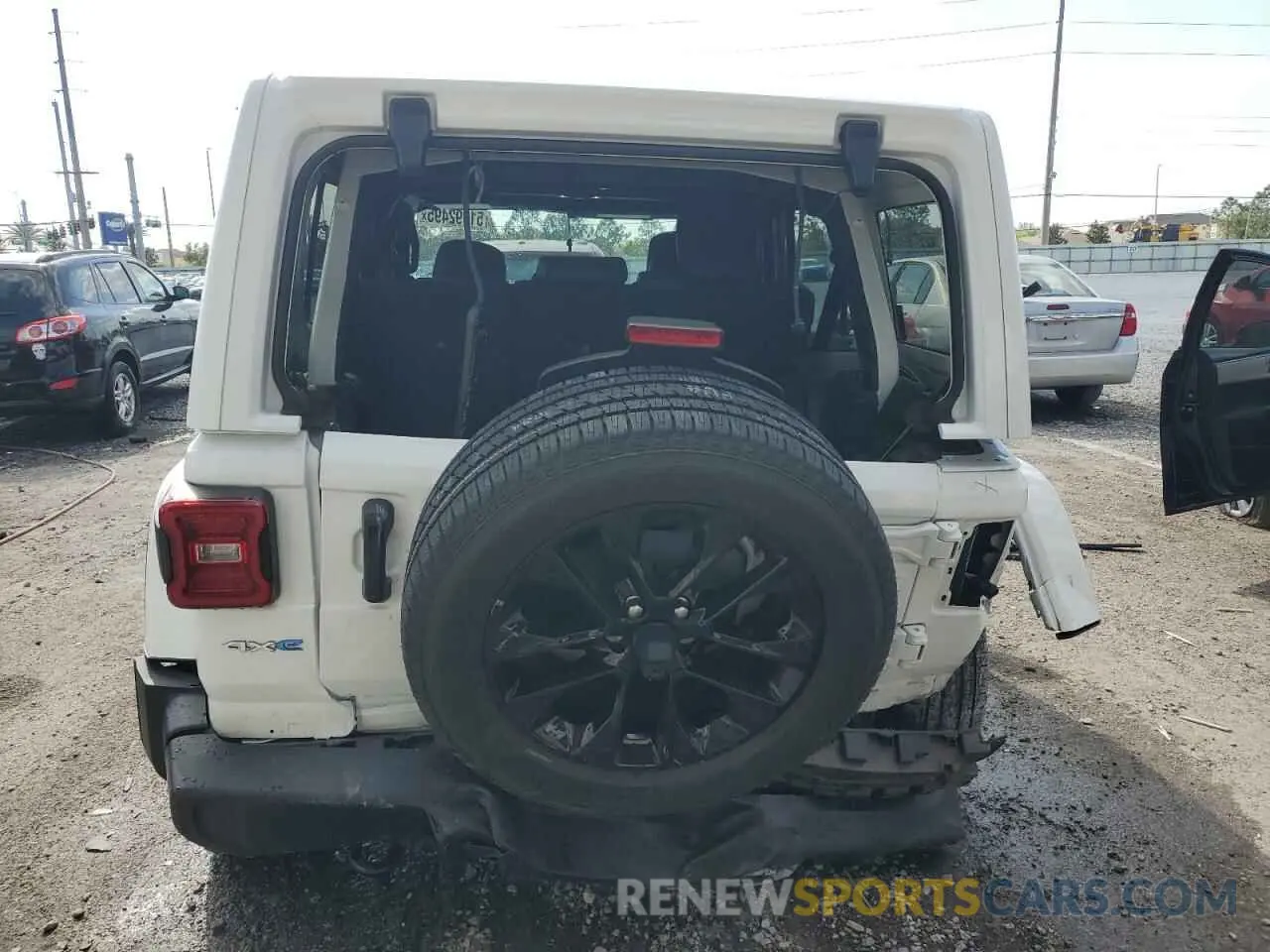 6 Photograph of a damaged car 1C4JJXP63MW643546 JEEP WRANGLER 2021