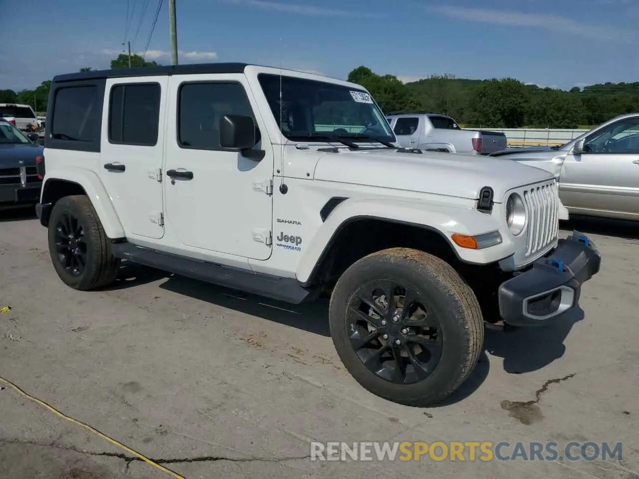 4 Photograph of a damaged car 1C4JJXP63MW720948 JEEP WRANGLER 2021