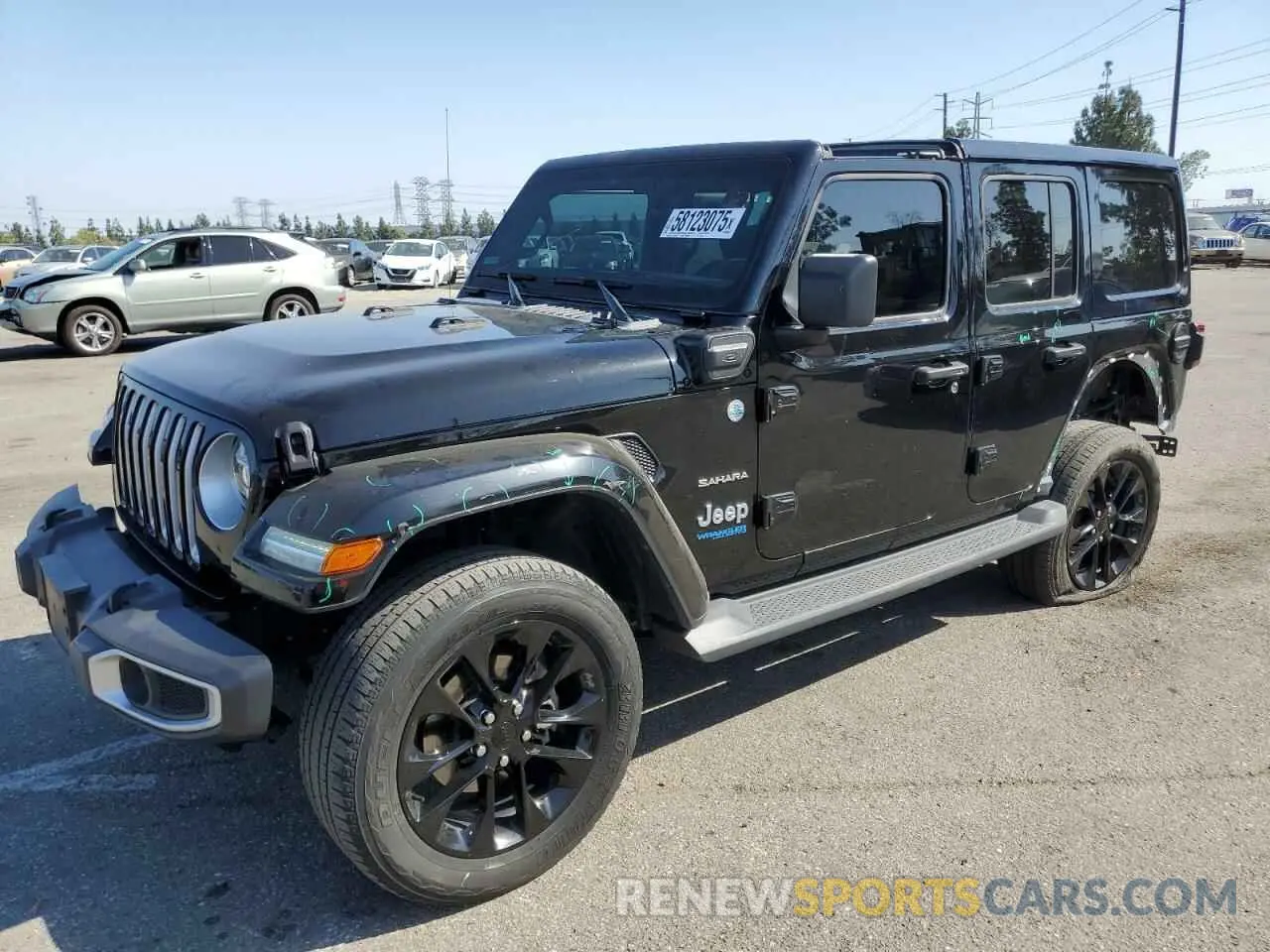 1 Photograph of a damaged car 1C4JJXP63MW773410 JEEP WRANGLER 2021