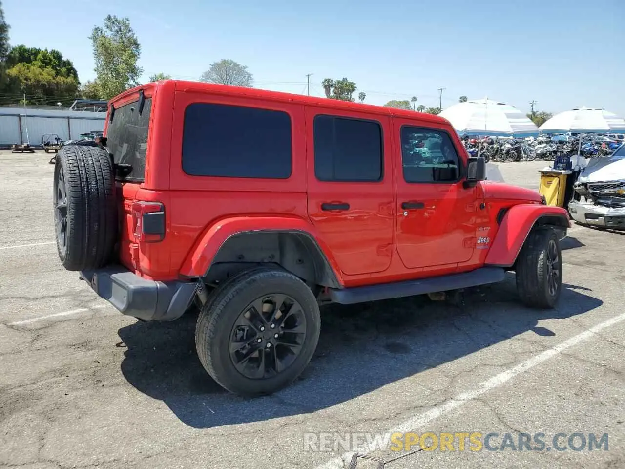 3 Photograph of a damaged car 1C4JJXP64MW766076 JEEP WRANGLER 2021