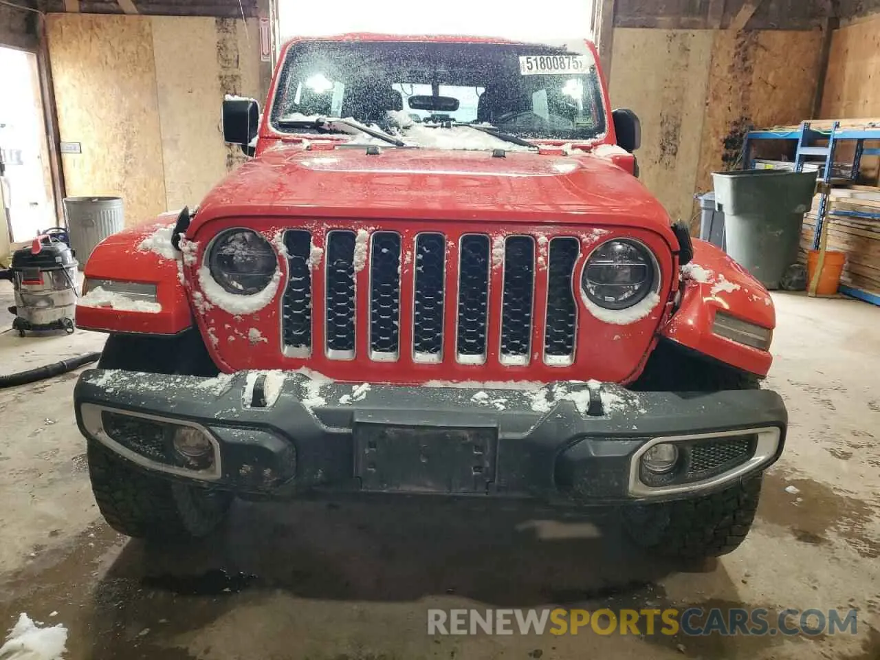 5 Photograph of a damaged car 1C4JJXP64MW786392 JEEP WRANGLER 2021