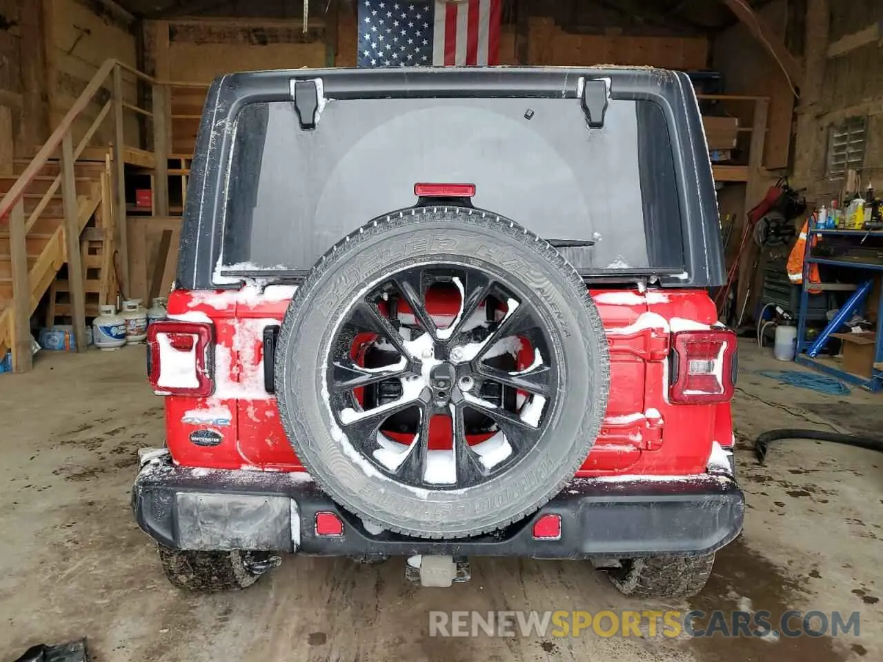6 Photograph of a damaged car 1C4JJXP64MW786392 JEEP WRANGLER 2021
