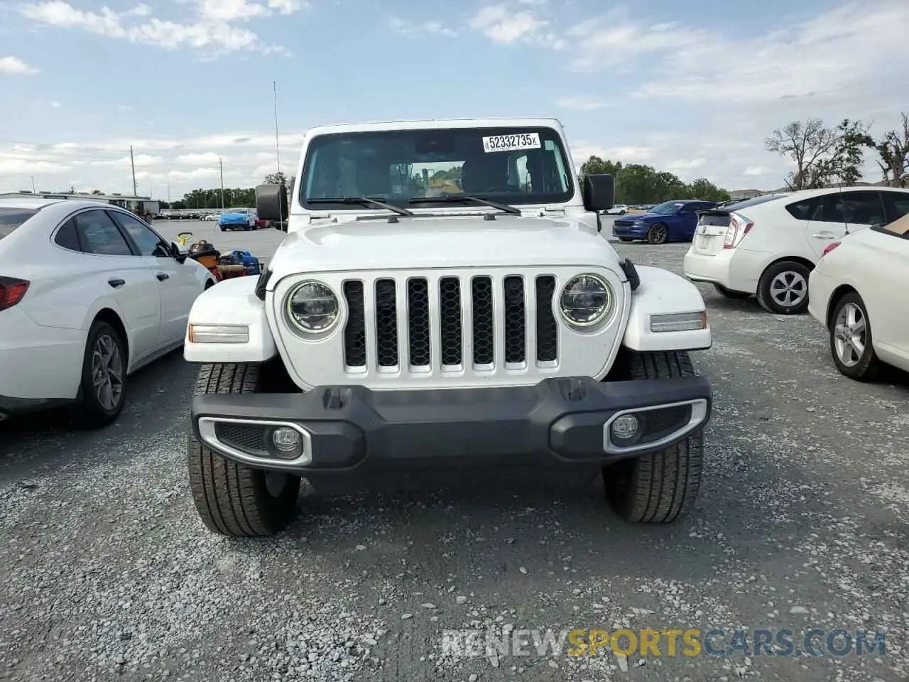5 Photograph of a damaged car 1C4JJXP65MW766023 JEEP WRANGLER 2021