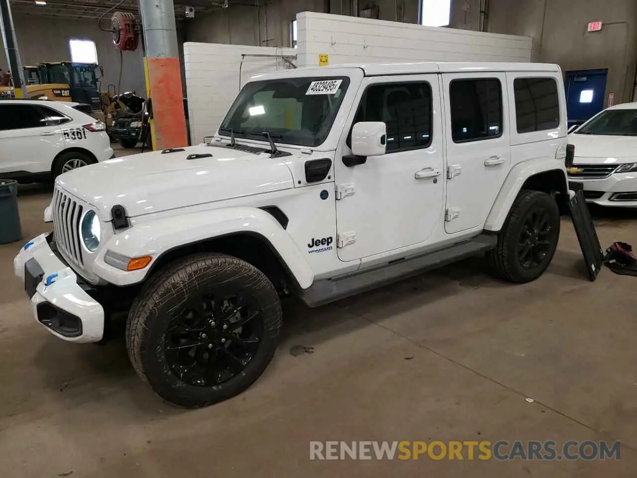 1 Photograph of a damaged car 1C4JJXP67MW643405 JEEP WRANGLER 2021