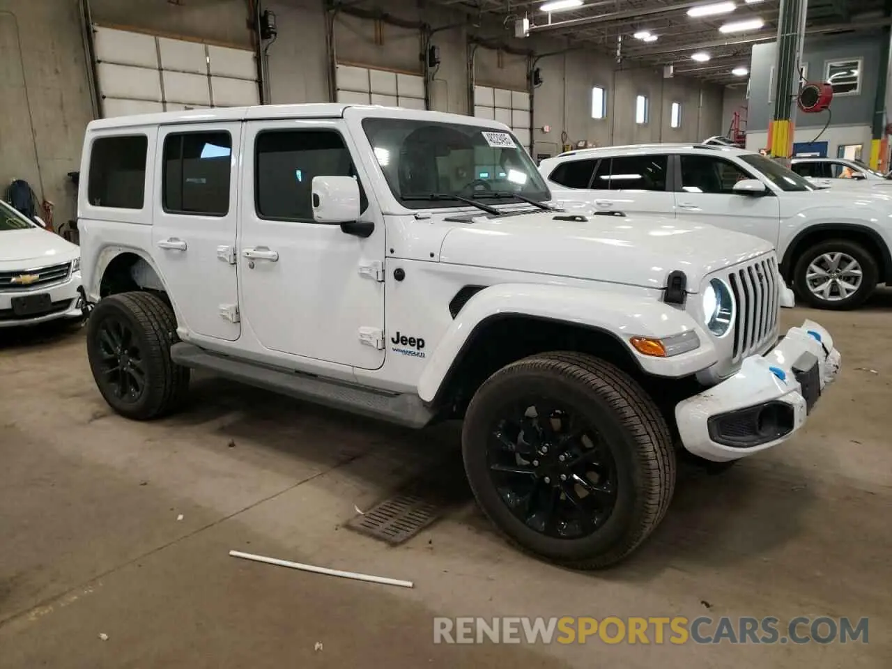 4 Photograph of a damaged car 1C4JJXP67MW643405 JEEP WRANGLER 2021