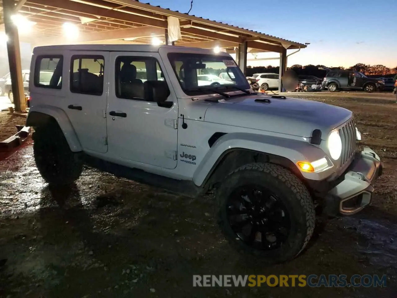 4 Photograph of a damaged car 1C4JJXP67MW786368 JEEP WRANGLER 2021