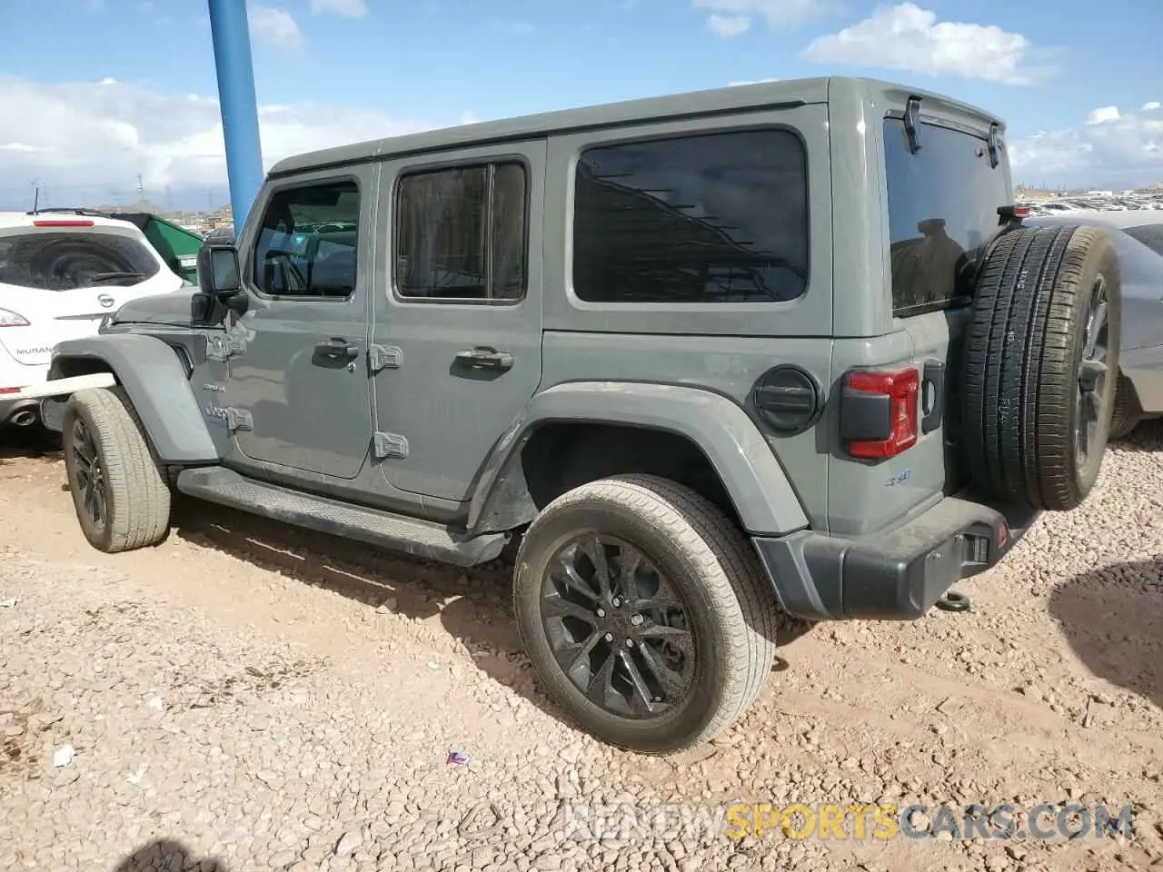 2 Photograph of a damaged car 1C4JJXP68MW742136 JEEP WRANGLER 2021