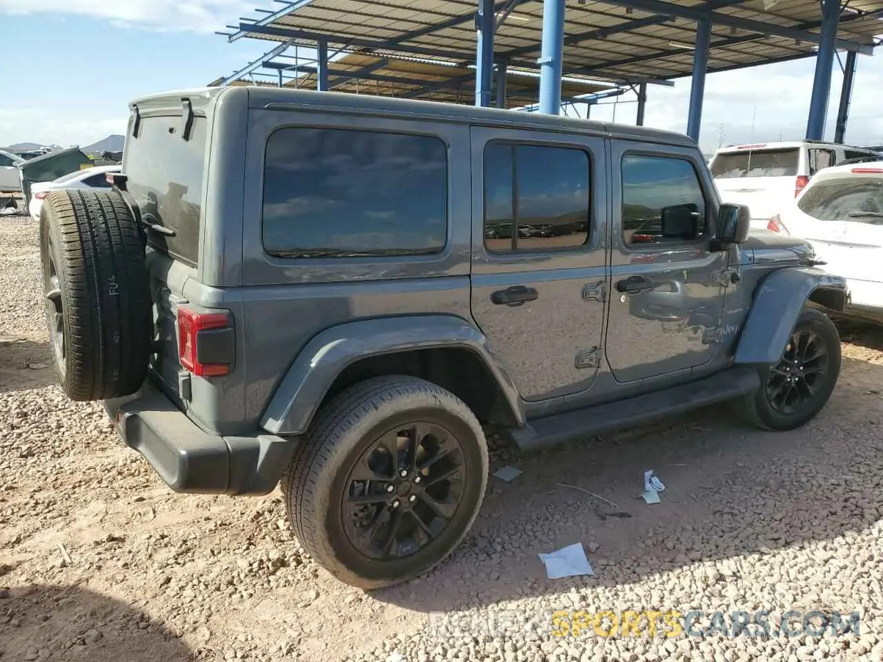 3 Photograph of a damaged car 1C4JJXP68MW742136 JEEP WRANGLER 2021