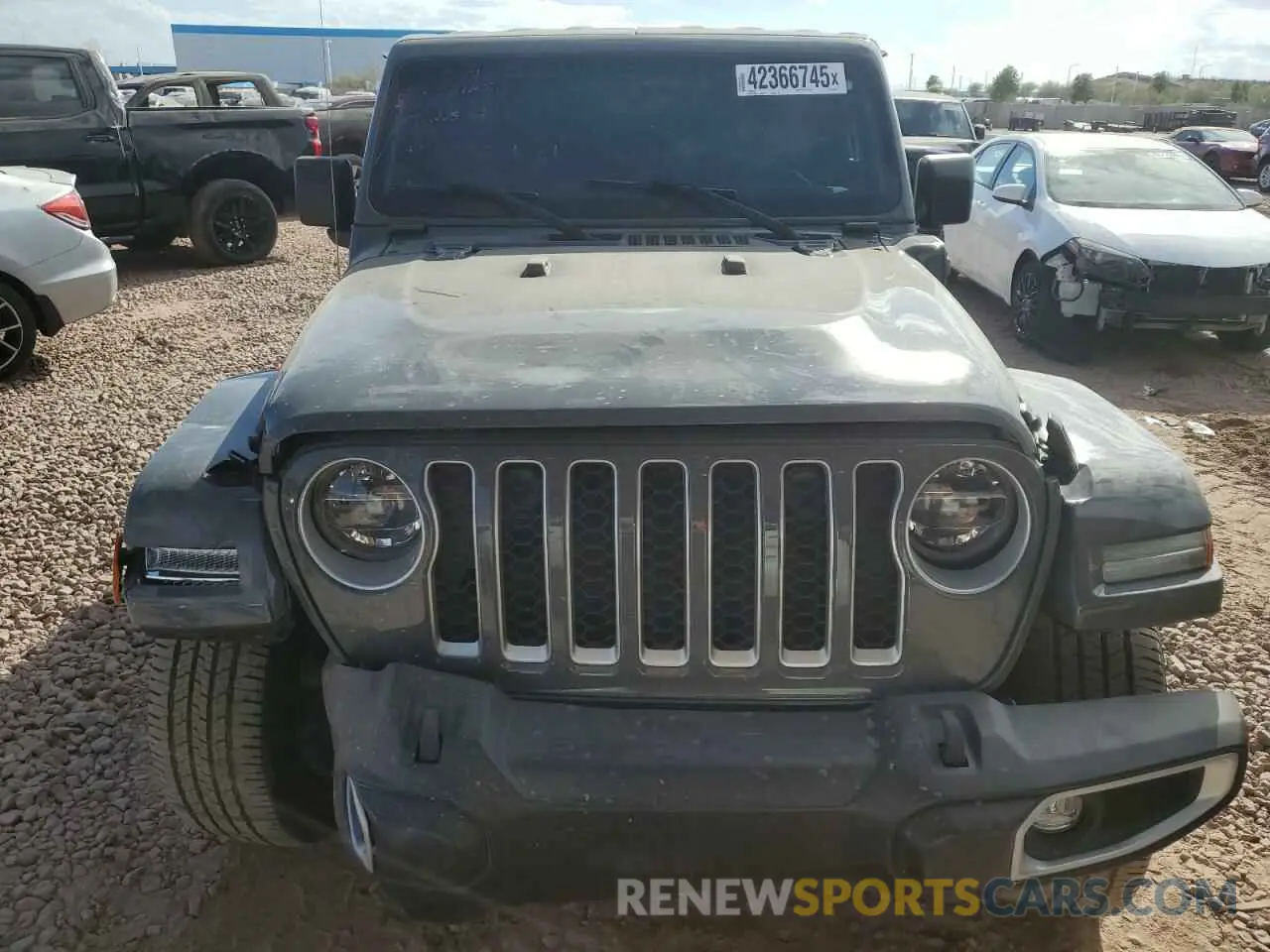 5 Photograph of a damaged car 1C4JJXP68MW742136 JEEP WRANGLER 2021