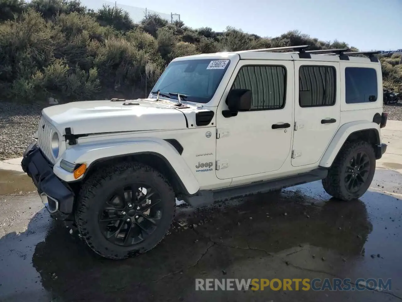 1 Photograph of a damaged car 1C4JJXP69MW682528 JEEP WRANGLER 2021