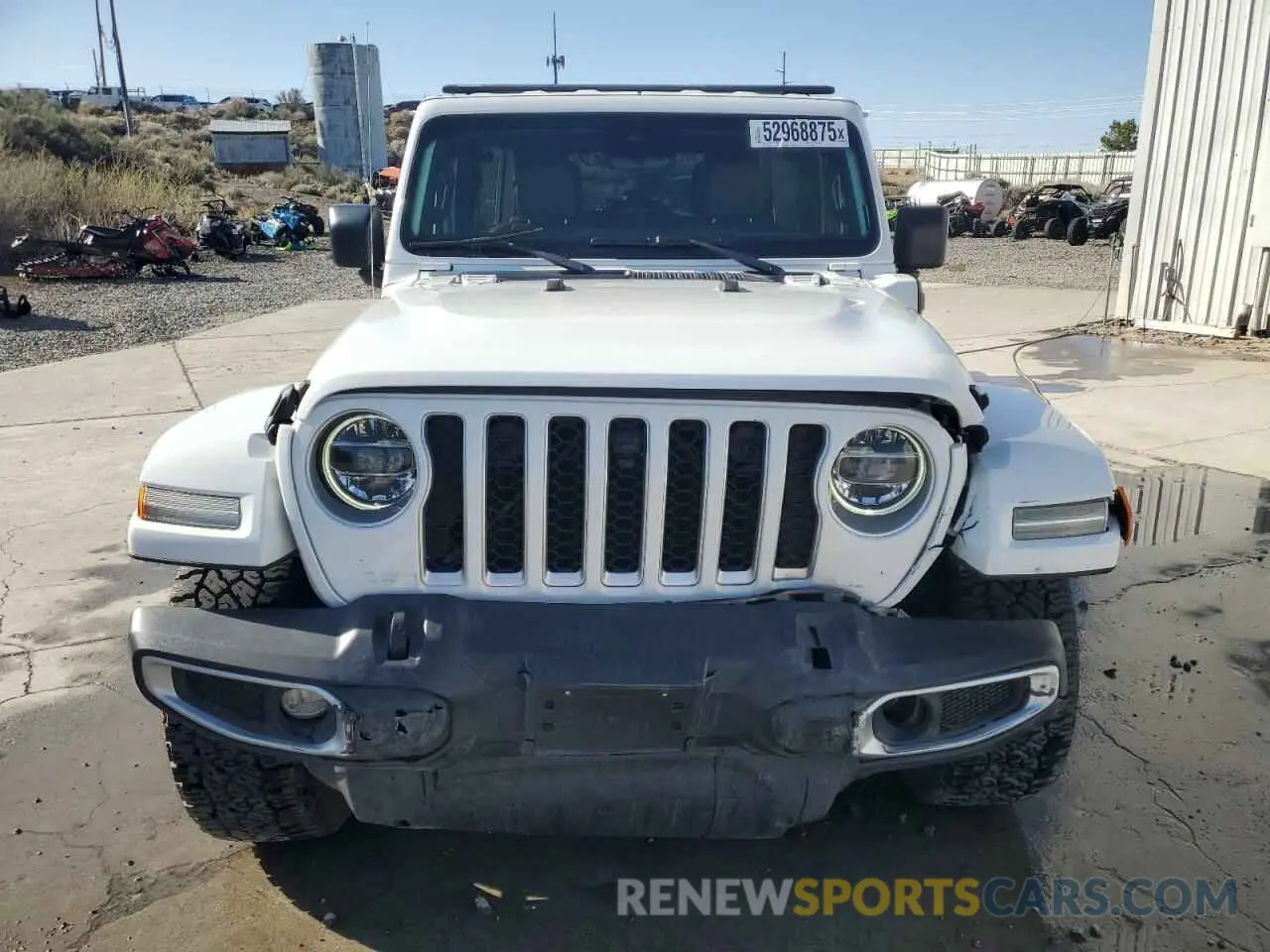 5 Photograph of a damaged car 1C4JJXP69MW682528 JEEP WRANGLER 2021