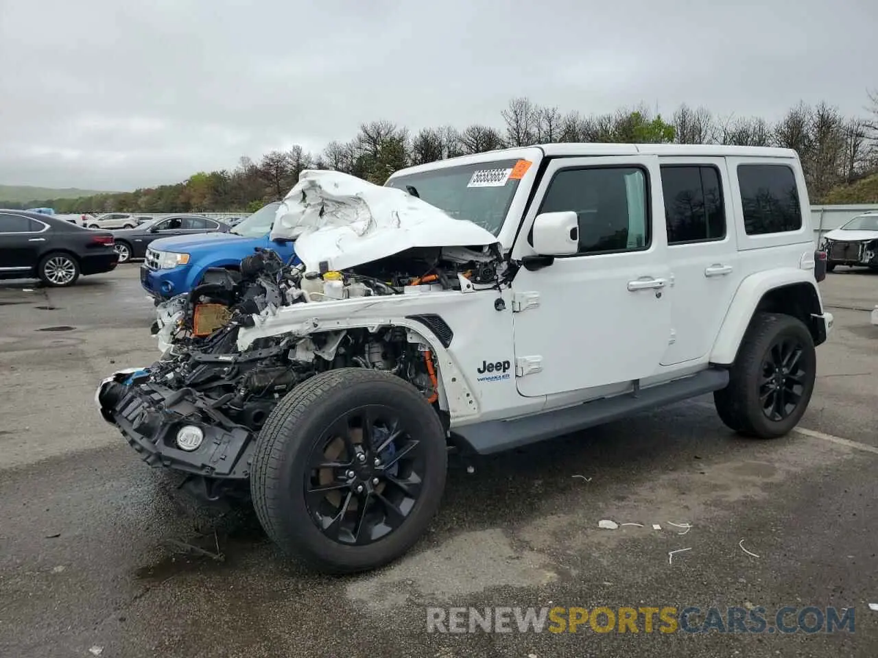 1 Photograph of a damaged car 1C4JJXP6XMW674874 JEEP WRANGLER 2021