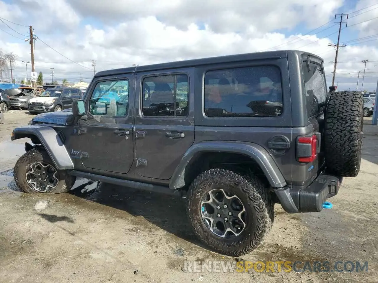 2 Photograph of a damaged car 1C4JJXR60MW766072 JEEP WRANGLER 2021