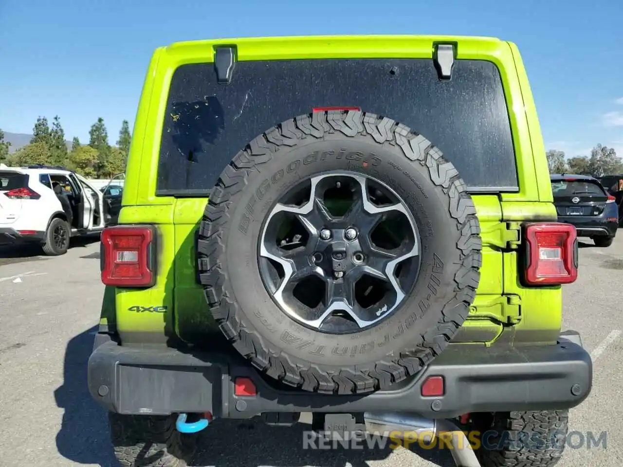 6 Photograph of a damaged car 1C4JJXR60MW771403 JEEP WRANGLER 2021