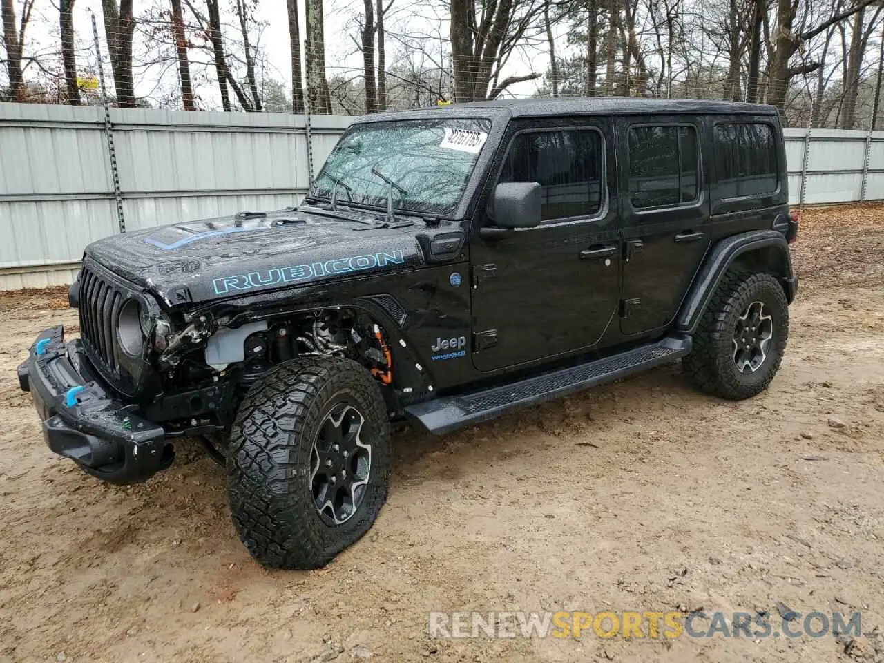 1 Photograph of a damaged car 1C4JJXR62MW676261 JEEP WRANGLER 2021