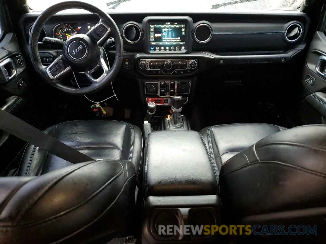 8 Photograph of a damaged car 1C4JJXR62MW676261 JEEP WRANGLER 2021