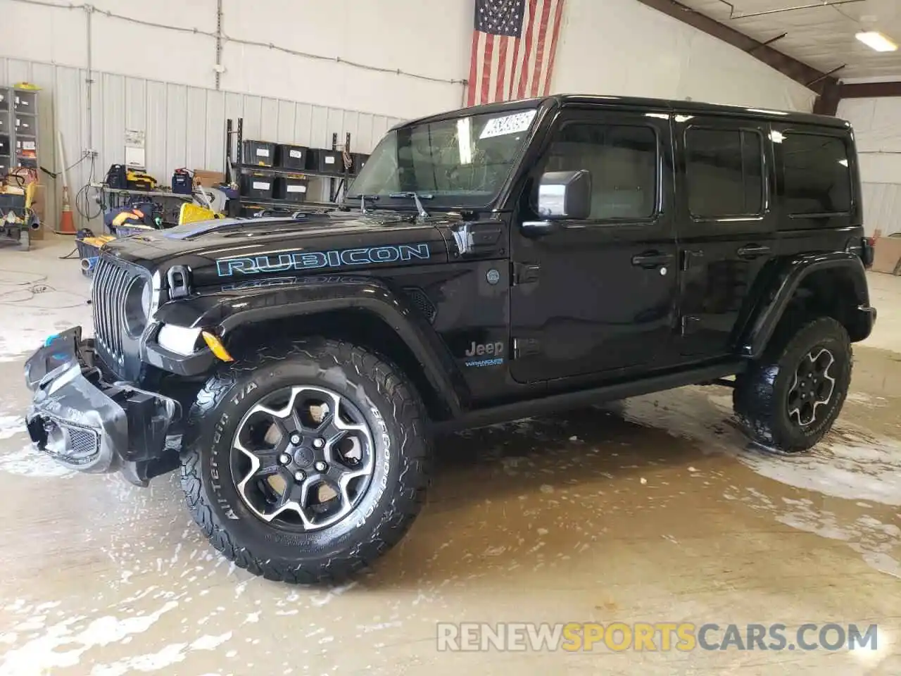 1 Photograph of a damaged car 1C4JJXR62MW800738 JEEP WRANGLER 2021