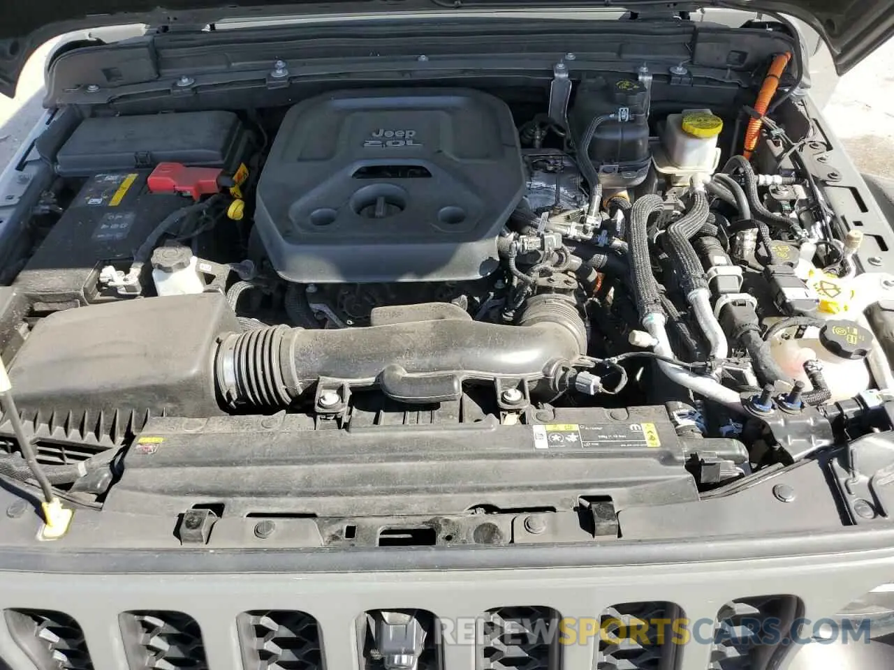 14 Photograph of a damaged car 1C4JJXR64MW734905 JEEP WRANGLER 2021