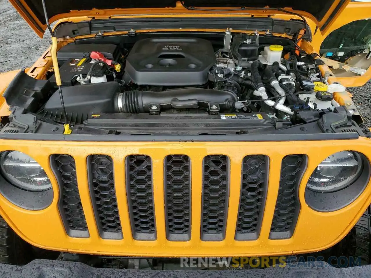 11 Photograph of a damaged car 1C4JJXR66MW674948 JEEP WRANGLER 2021