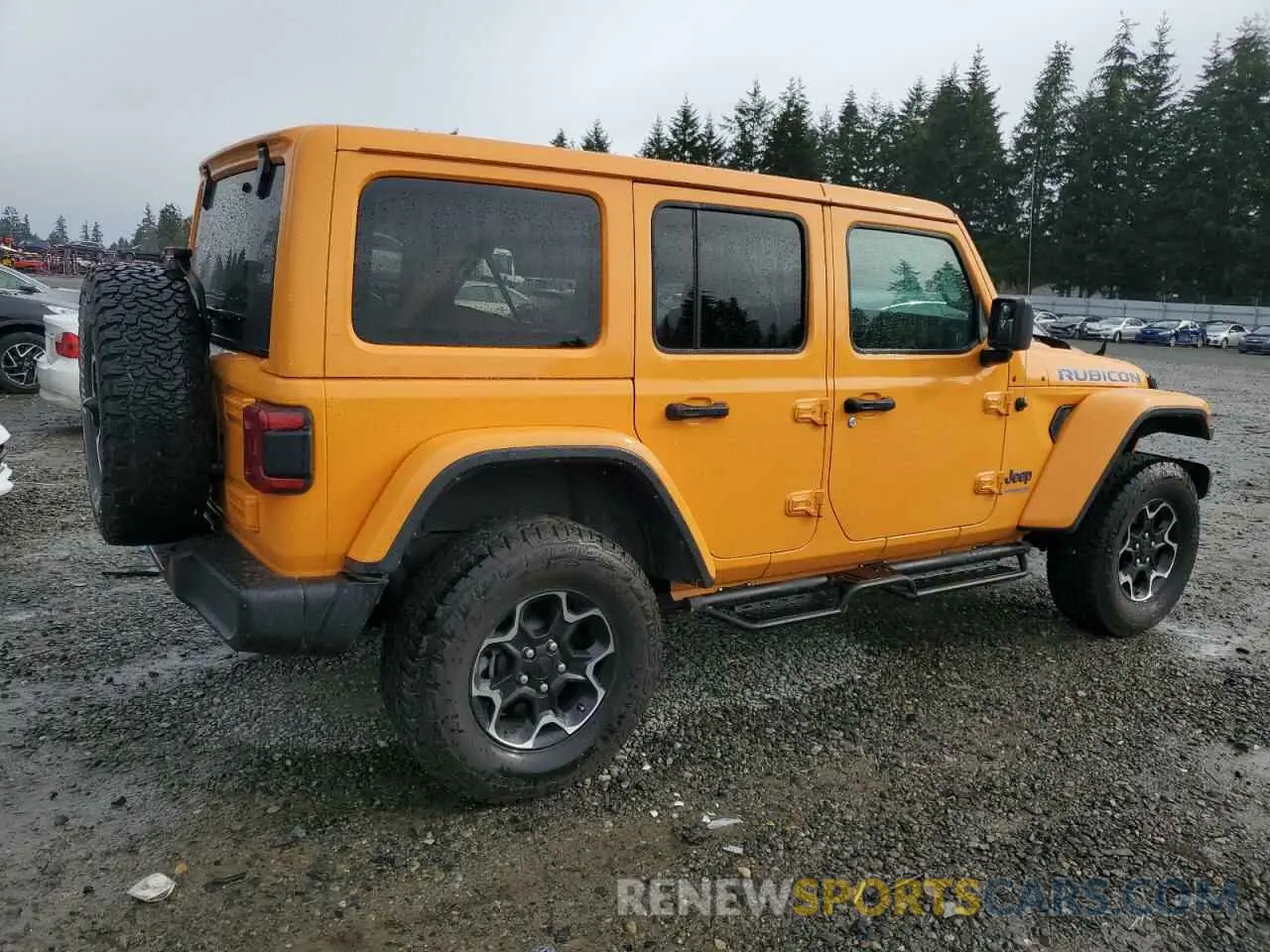 3 Photograph of a damaged car 1C4JJXR66MW674948 JEEP WRANGLER 2021