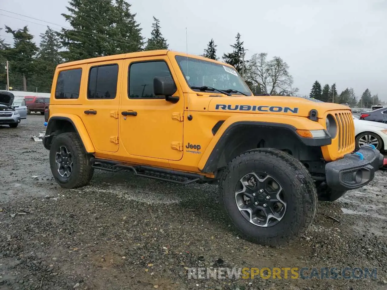 4 Photograph of a damaged car 1C4JJXR66MW674948 JEEP WRANGLER 2021