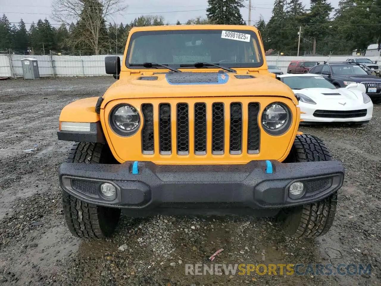 5 Photograph of a damaged car 1C4JJXR66MW674948 JEEP WRANGLER 2021