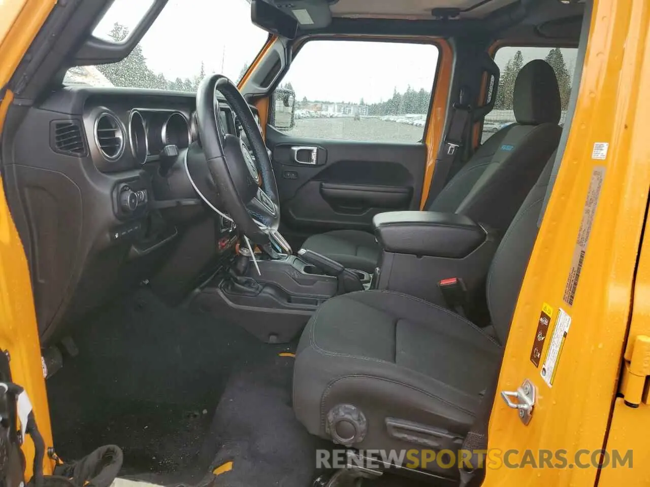 7 Photograph of a damaged car 1C4JJXR66MW674948 JEEP WRANGLER 2021