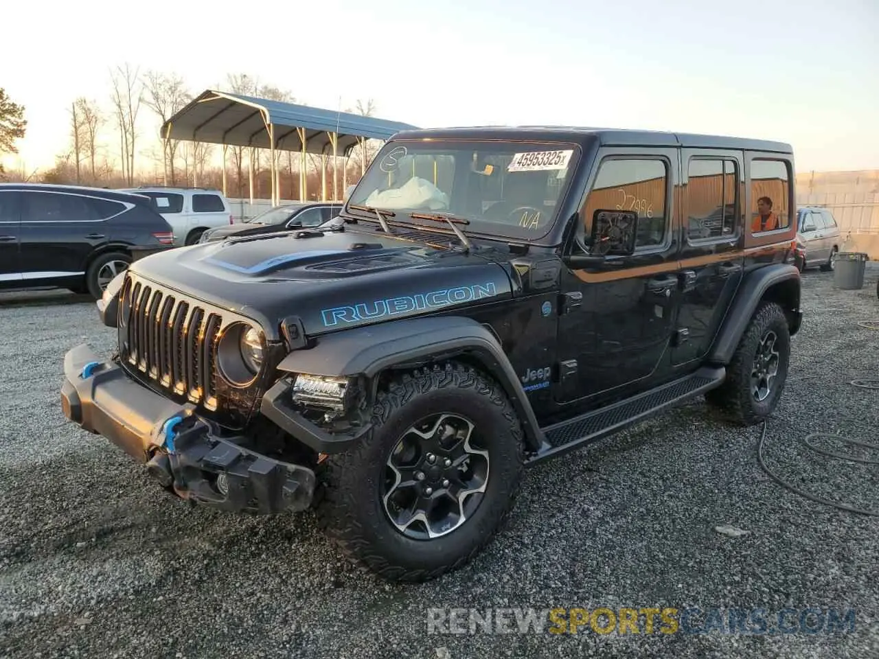 1 Photograph of a damaged car 1C4JJXR66MW716468 JEEP WRANGLER 2021