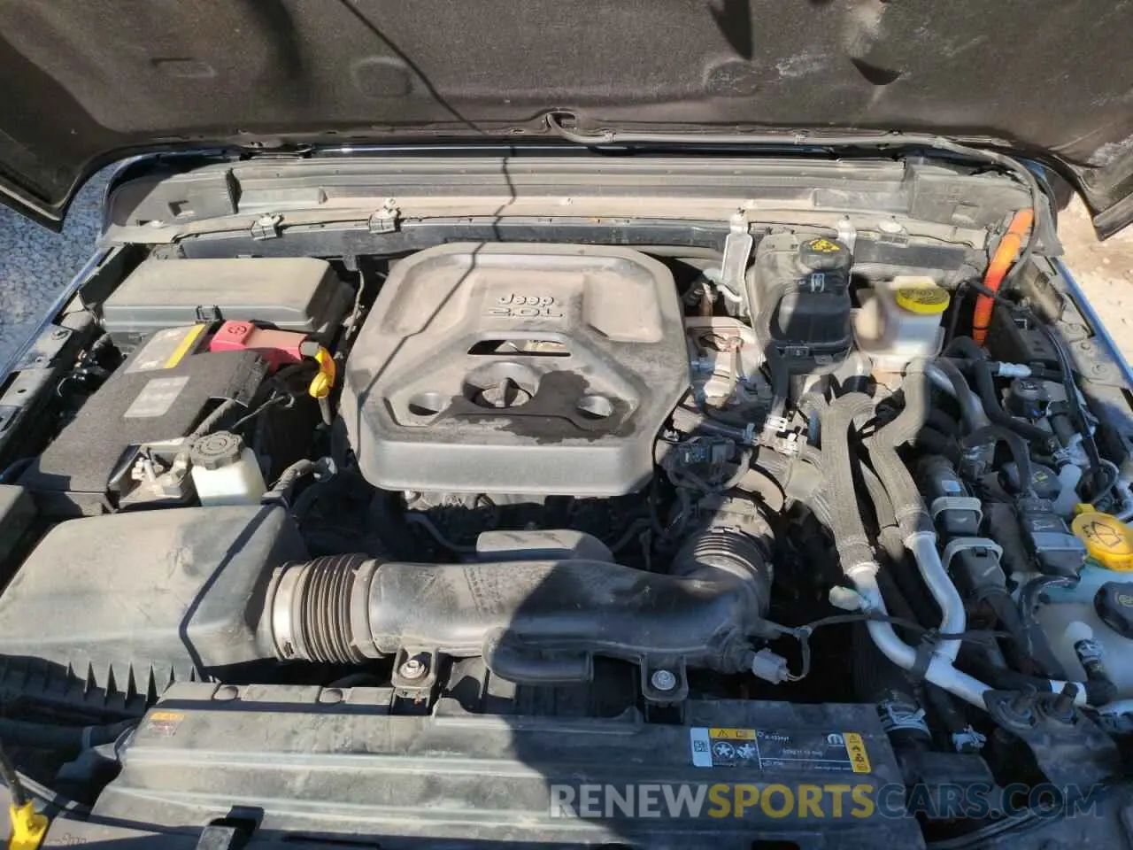 13 Photograph of a damaged car 1C4JJXR67MW854326 JEEP WRANGLER 2021